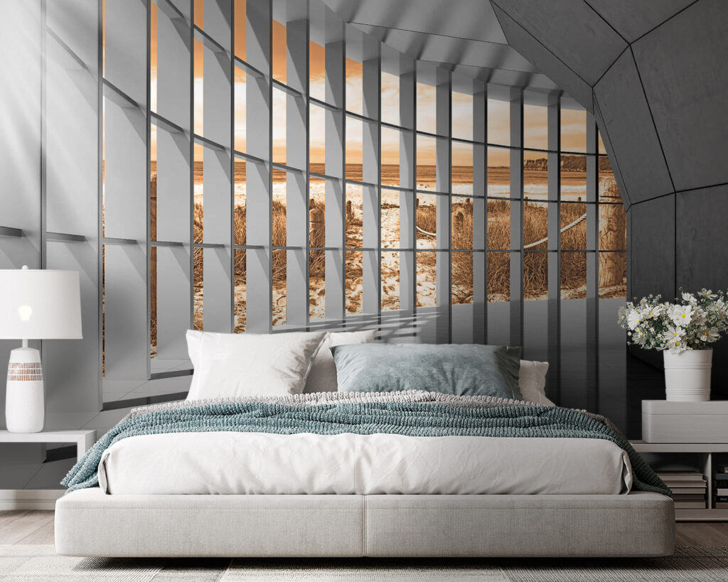 Large room with windows Large room with windows