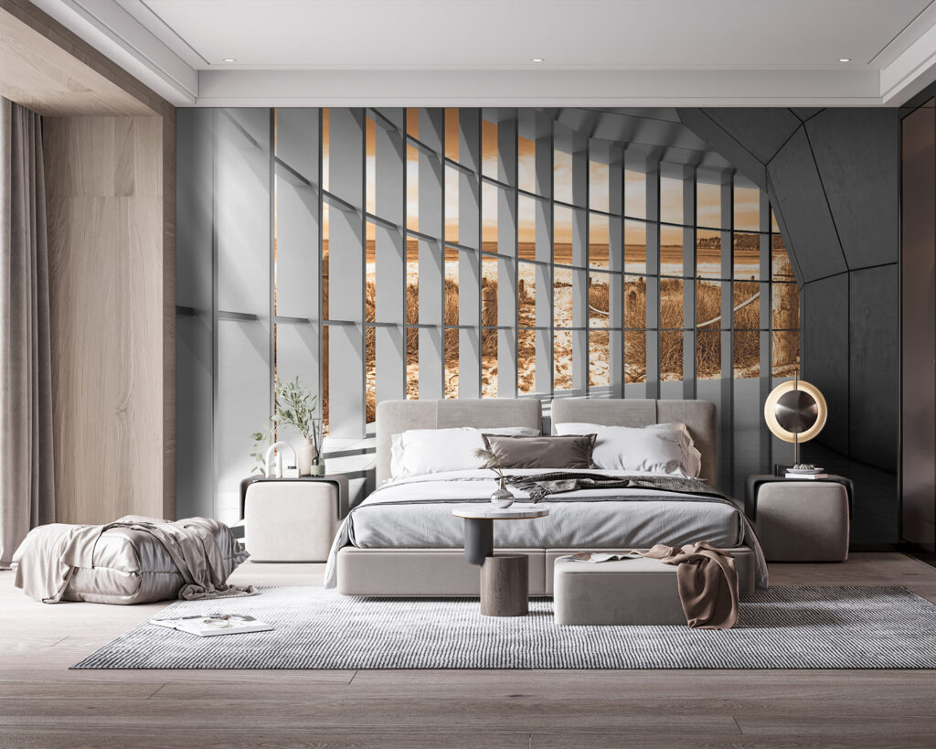 Large room with windows Large room with windows