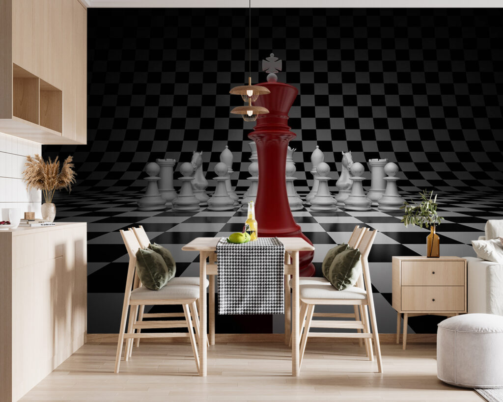 Pièce d'échecs rouge et blanche u70562pik119 1024x819 - Pièce d'échecs rouge et blanche - tegory
