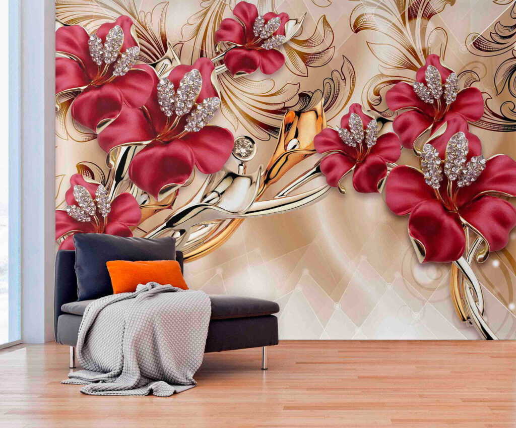 Elegant floral design with intricate details Elegant floral design with intricate details