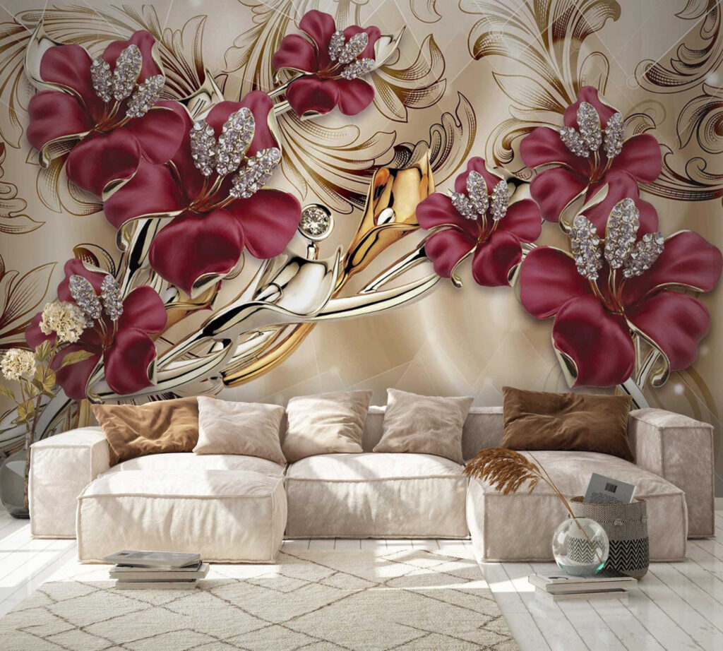 Elegant floral design with intricate details Elegant floral design with intricate details