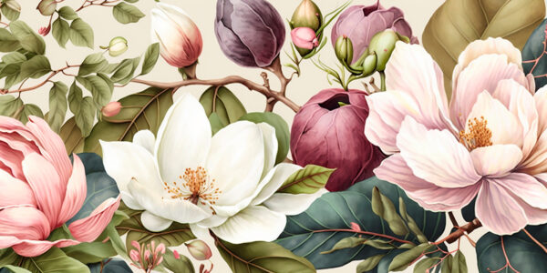 Des fleurs vibrantes dans un arrangement harmonieux Des fleurs vibrantes dans un arrangement harmonieux