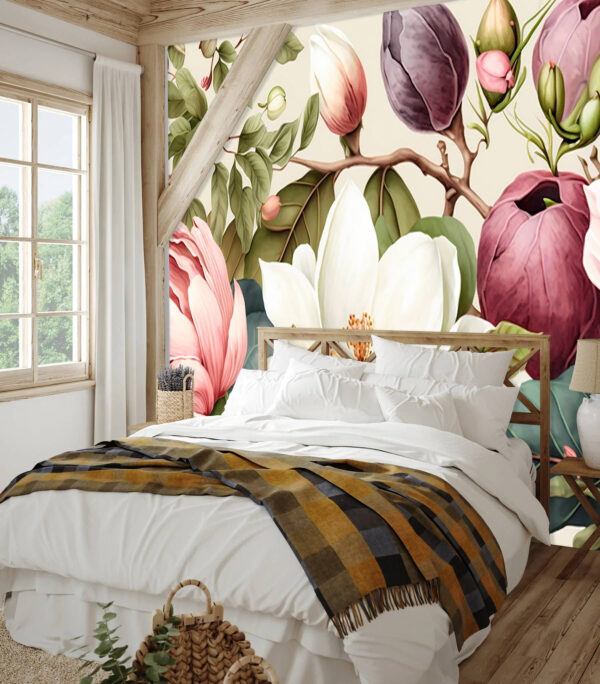 Des fleurs vibrantes dans un arrangement harmonieux Des fleurs vibrantes dans un arrangement harmonieux