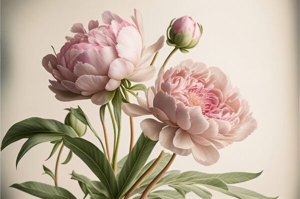 Des fleurs douces dans des teintes délicates. Des fleurs douces dans des teintes délicates.