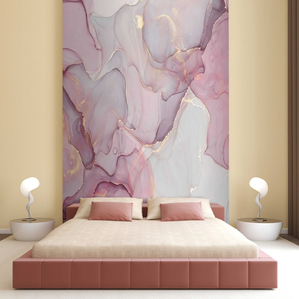 Soft pastel hues intertwine gracefully Soft pastel hues intertwine gracefully