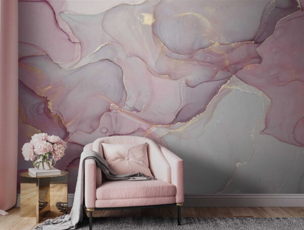 Soft pastel hues intertwine gracefully Soft pastel hues intertwine gracefully