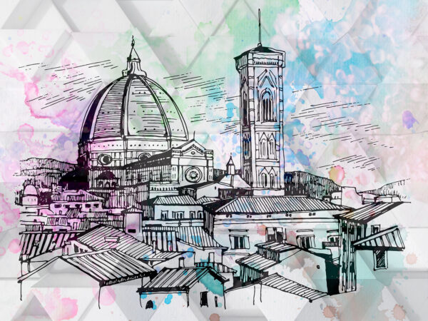 Dessin d'une ville Dessin d'une ville