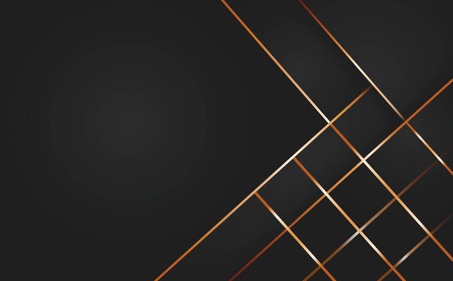 Lignes abstraites sur fond sombre