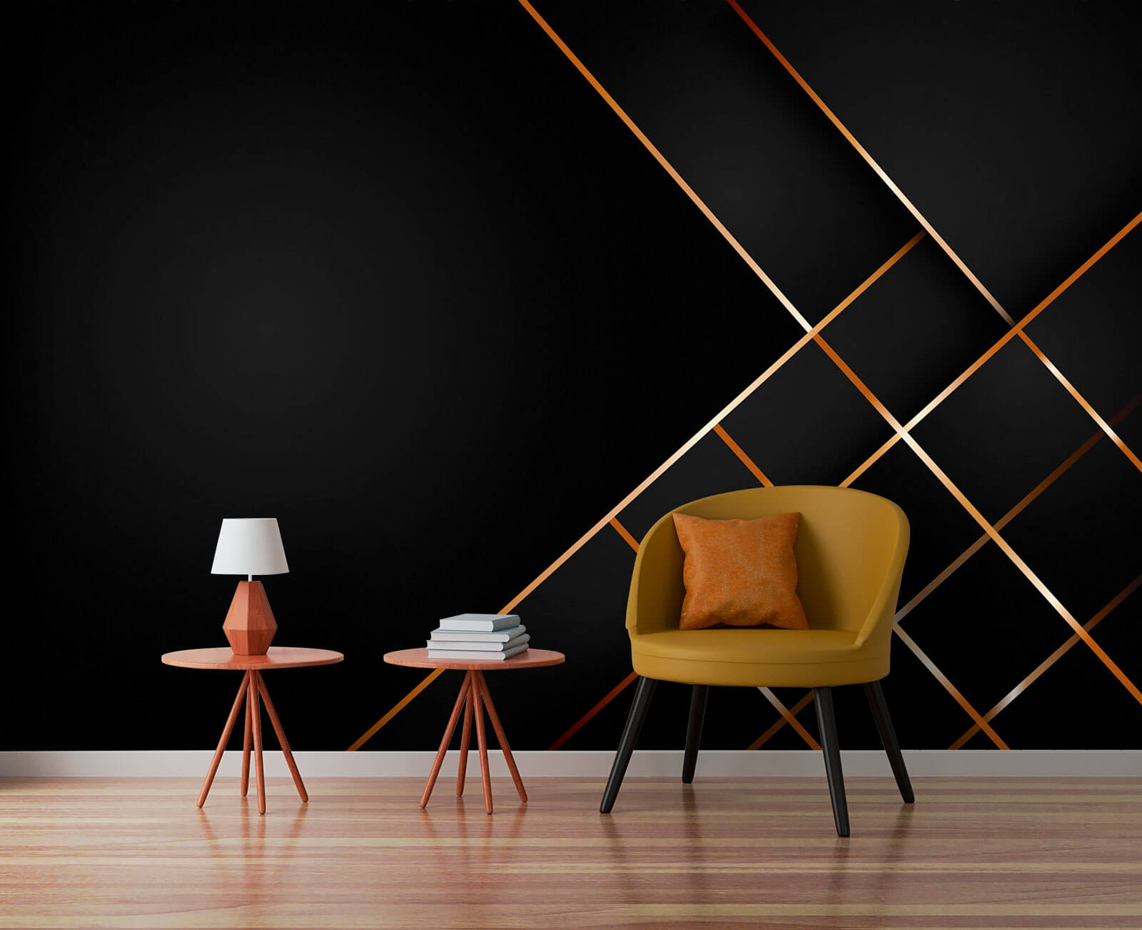 Lignes abstraites sur fond sombre u73607pih1m - Lignes abstraites sur fond sombre - tegory