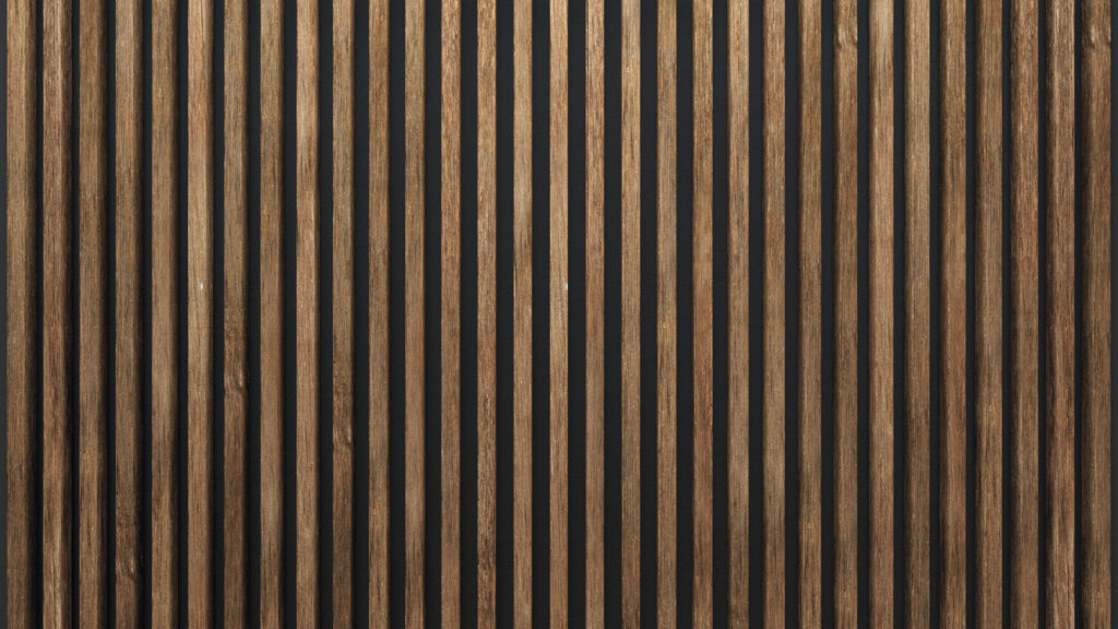 Wooden slats on a dark background Wooden slats on a dark background