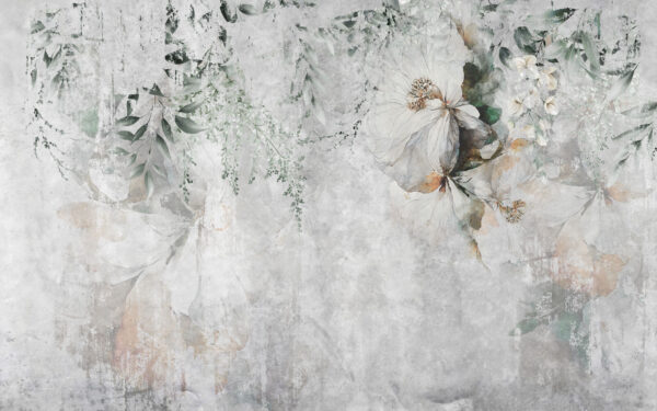 Peinture de fleurs et de feuilles Peinture de fleurs et de feuilles