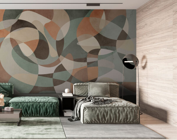 Motif coloré sur une surface Motif coloré sur une surface