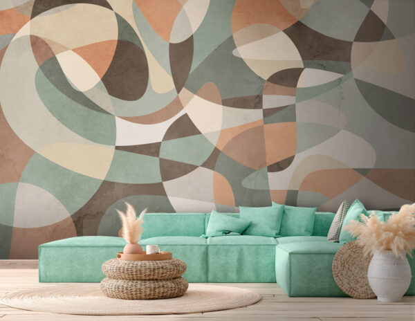 Motif coloré sur une surface Motif coloré sur une surface
