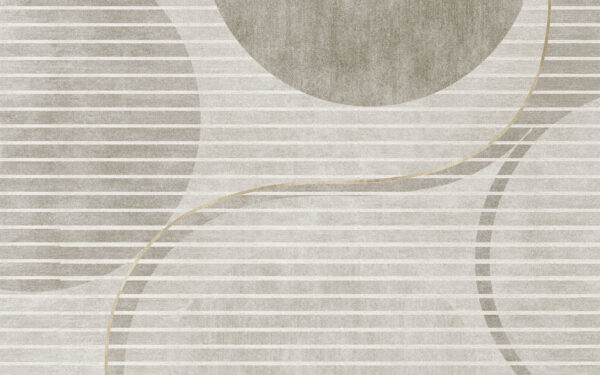 Papier peint gris et blanc avec des cercles et des lignes Papier peint gris et blanc avec des cercles et des lignes