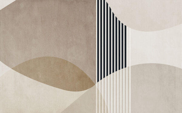 Abstract shapes in neutral tones Abstract shapes in neutral tones
