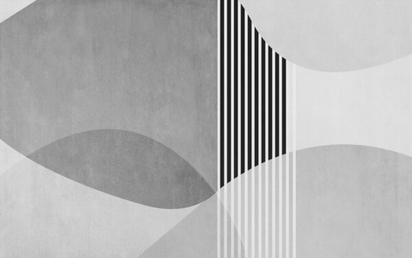 Un fond gris et blanc avec des lignes et des cercles noirs Un fond gris et blanc avec des lignes et des cercles noirs