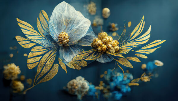 Des fleurs éthérées dans les rêves de minuit. Des fleurs éthérées dans les rêves de minuit.