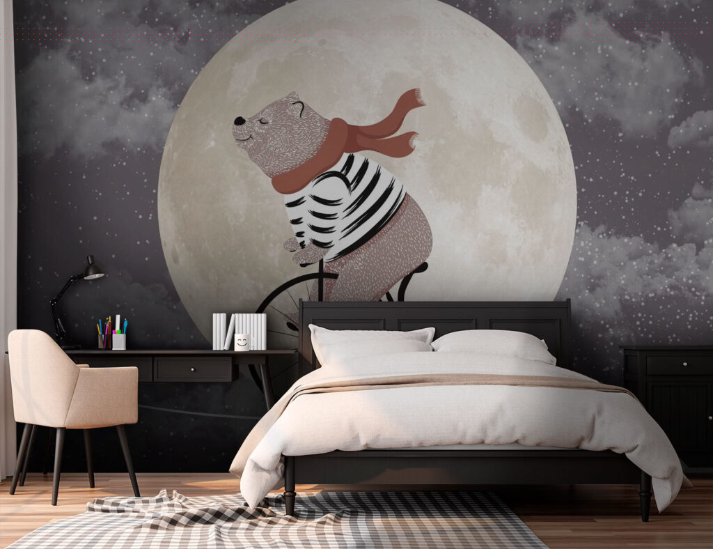 Bear riding a bicycle Bear riding a bicycle