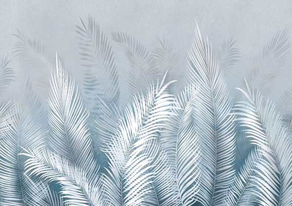 Une feuille à plumes blanches Une feuille à plumes blanches