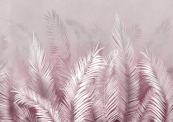 Plumes blanches sur fond rose Plumes blanches sur fond rose