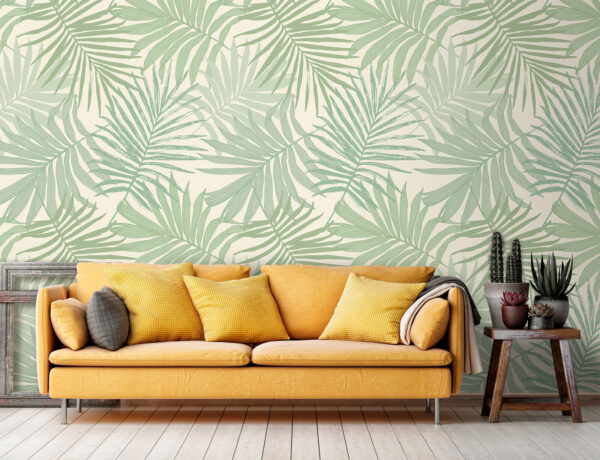 Motif de feuilles sur fond blanc Motif de feuilles sur fond blanc