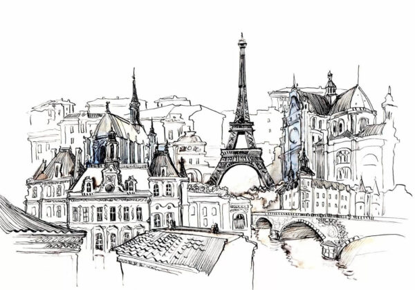 Dessin d'une ville Dessin d'une ville