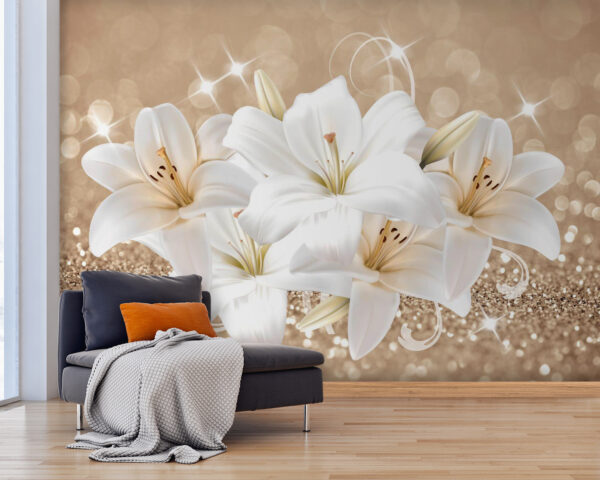 Groupe de fleurs blanches Groupe de fleurs blanches