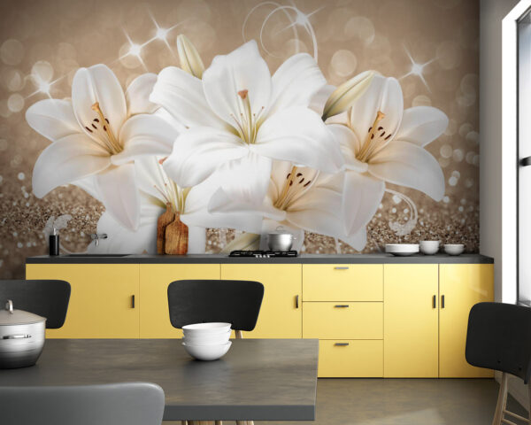 Groupe de fleurs blanches Groupe de fleurs blanches