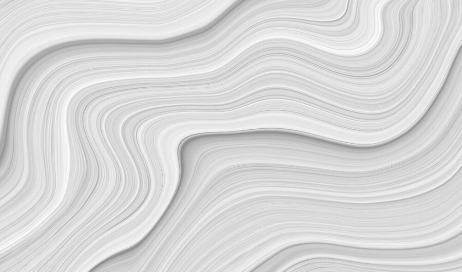 Lignes ondulées blanches et grises