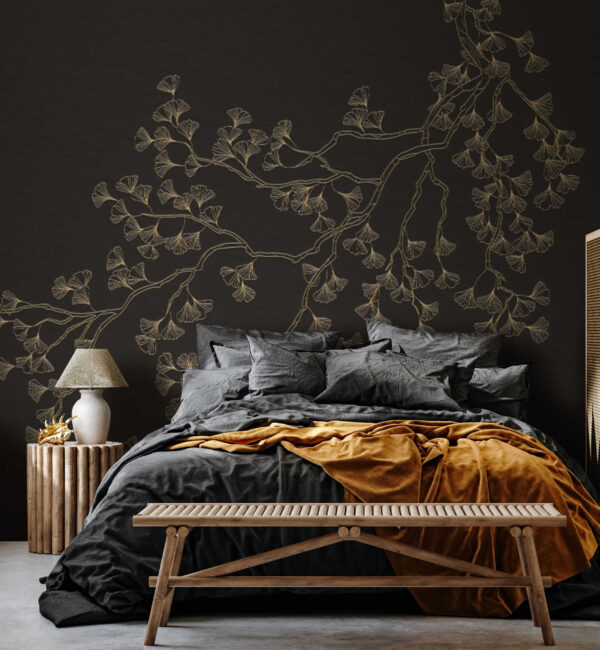 Branche avec des feuilles Branche avec des feuilles