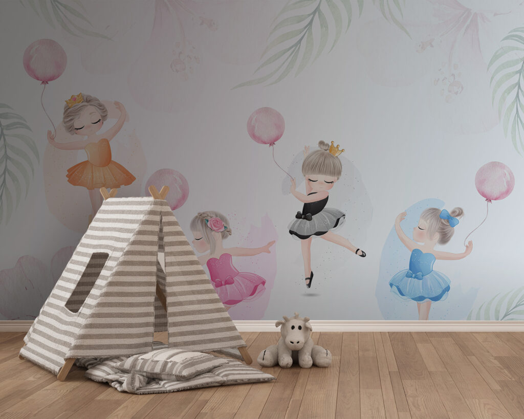 Group of girls in tutu dresses