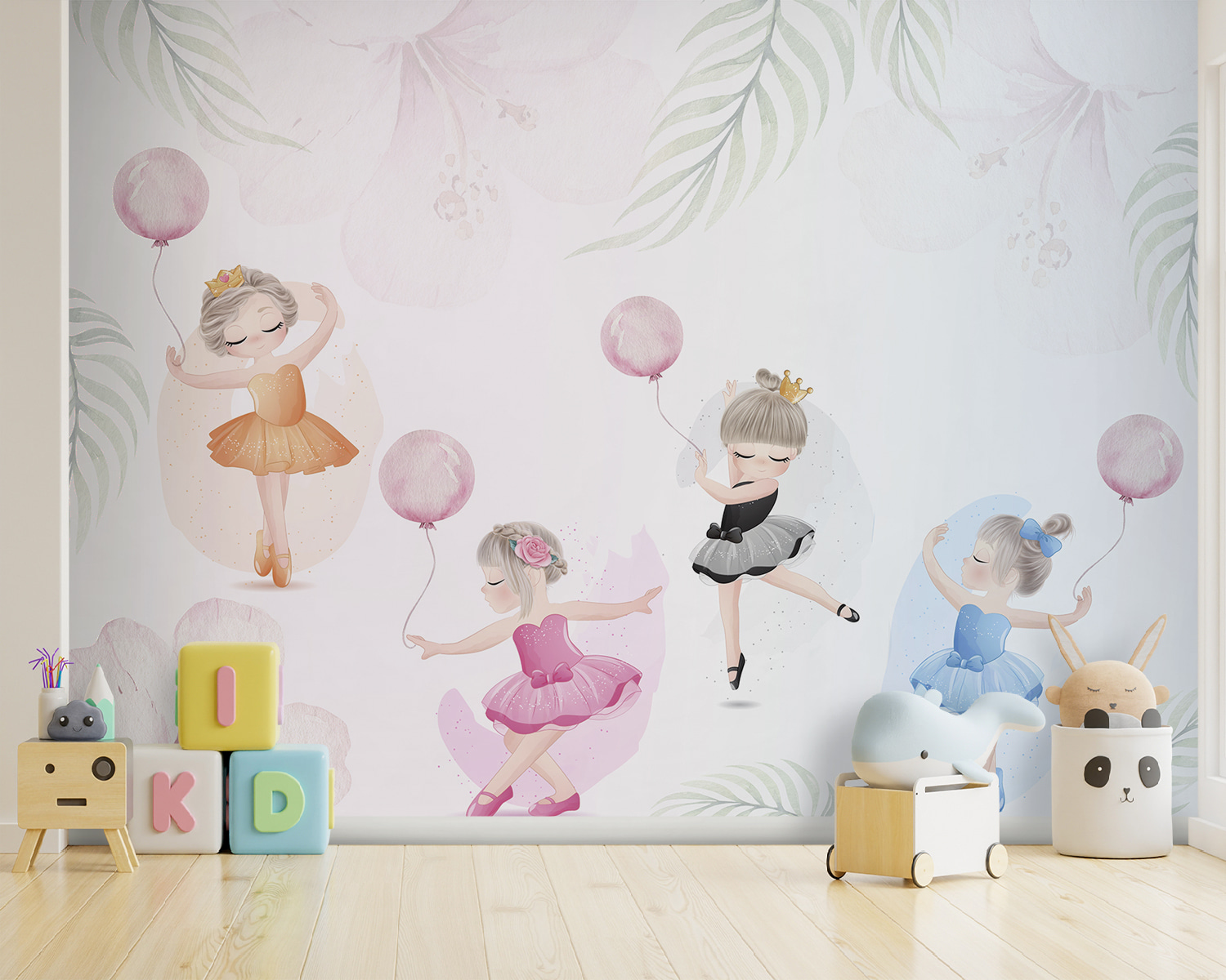 Group of girls in tutu dresses