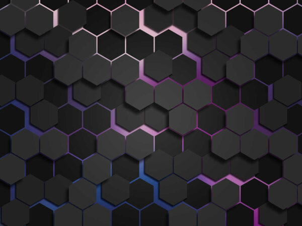 Groupe d'hexagones noirs Groupe d'hexagones noirs