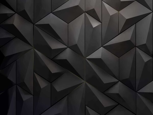 Mur noir avec de nombreux triangles Mur noir avec de nombreux triangles