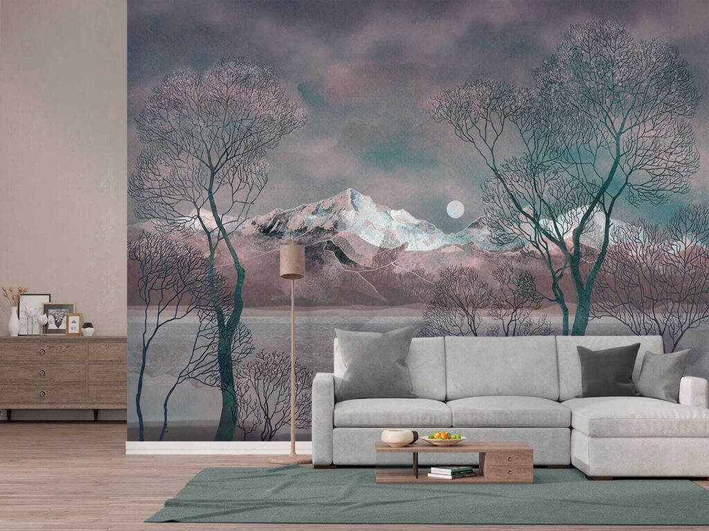 Paysage avec arbres et montagnes u80027pig1 1024x768 - Paysage avec arbres et montagnes - tegory