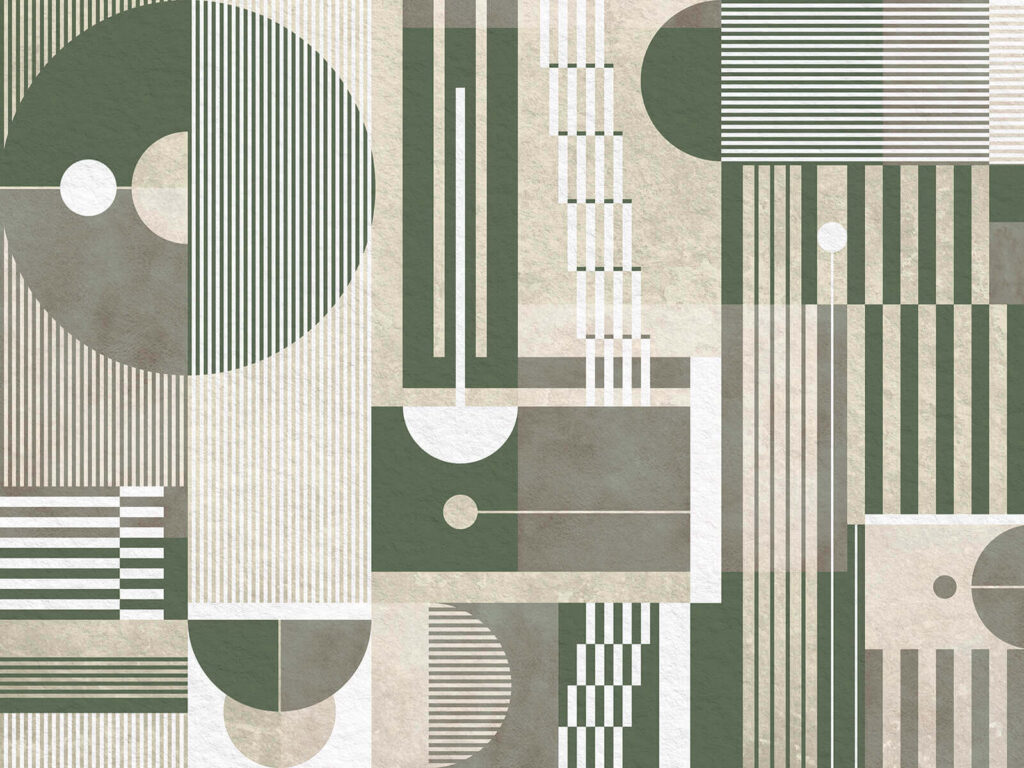 Motif de formes géométriques et de lignes Motif de formes géométriques et de lignes