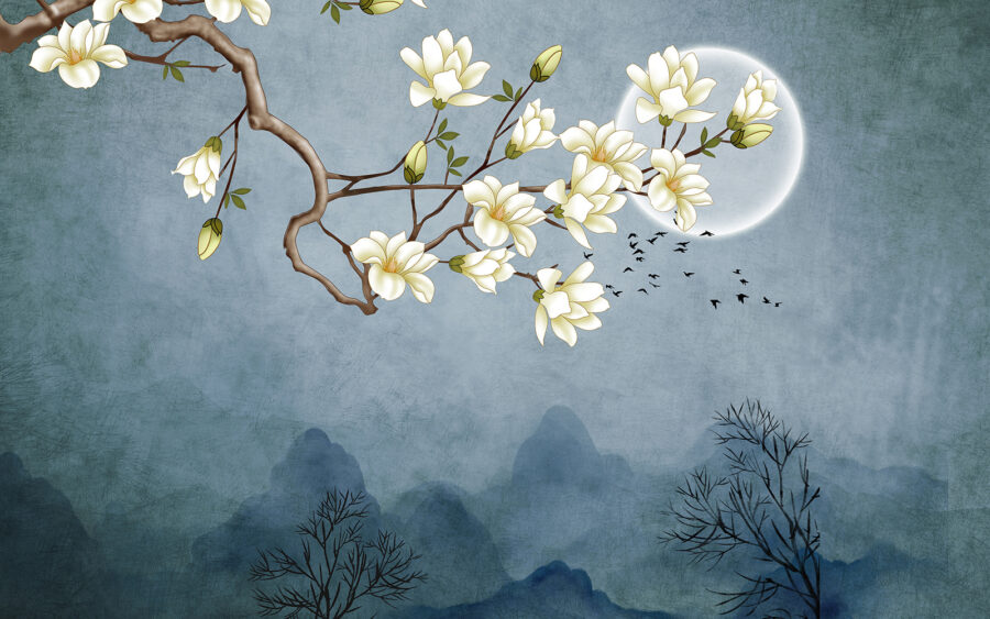 Peinture d'une branche d'arbre avec des fleurs blanches u92999p 900x563 - Peinture d'une branche d'arbre avec des fleurs blanches - tegory
