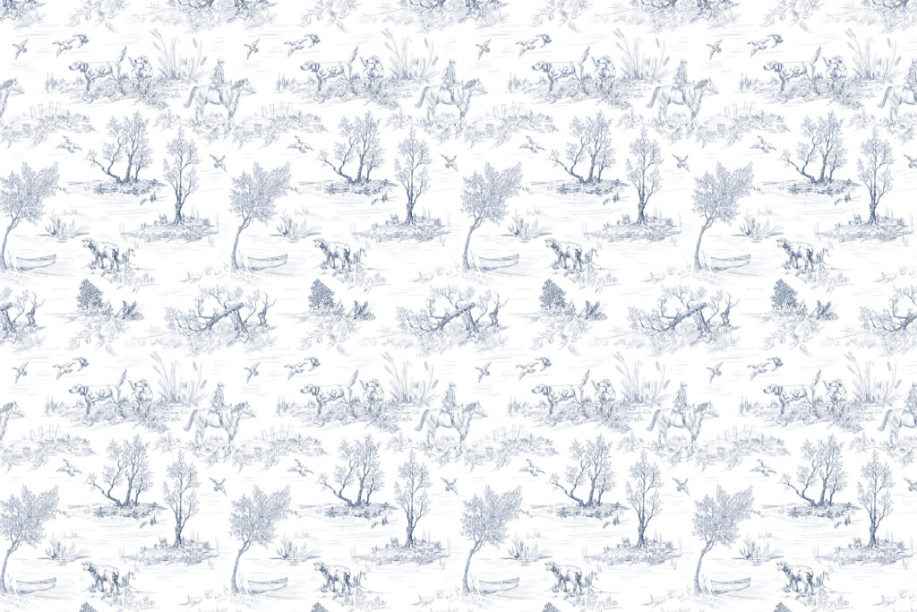Motif d'arbres et d'oiseaux Motif d'arbres et d'oiseaux