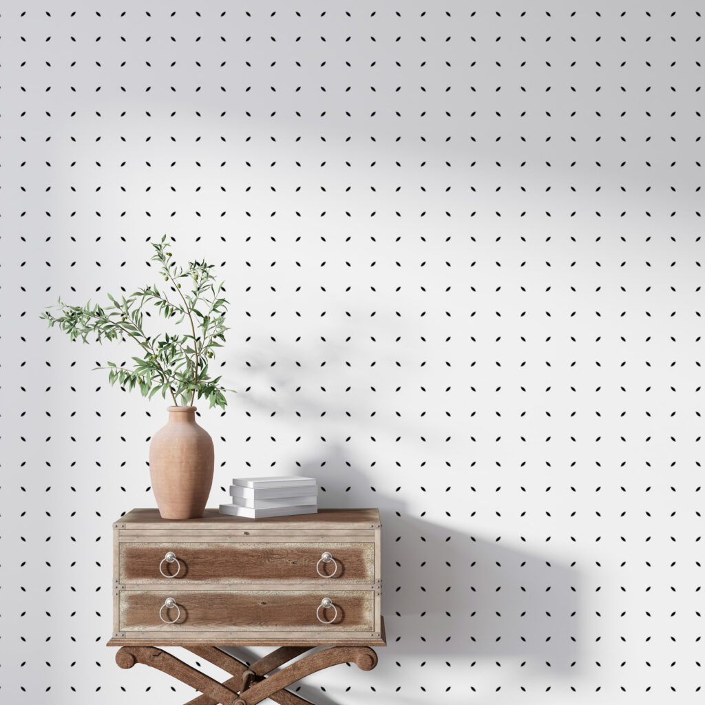 A white background with black dots A white background with black dots