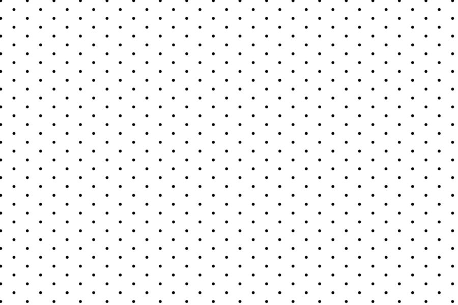 Un point noir sur fond blanc