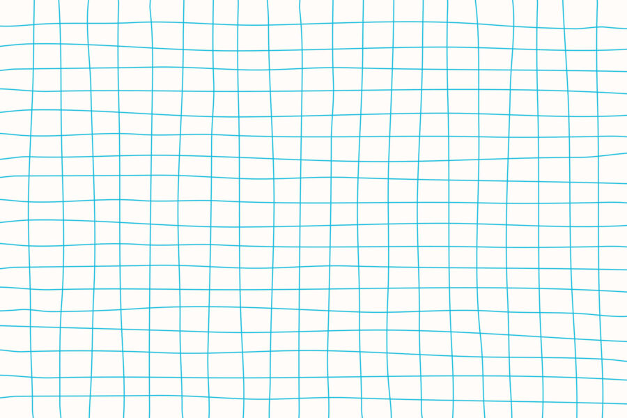 Grille de lignes bleues