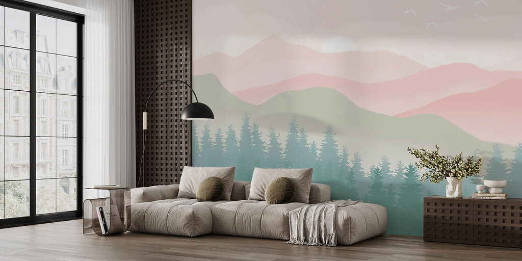 Un paysage avec des arbres et des montagnes u98774pig12 1024x512 - Un paysage avec des arbres et des montagnes