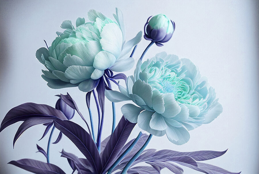 Fleurs élégantes aux couleurs apaisantes. Fleurs élégantes aux couleurs apaisantes.