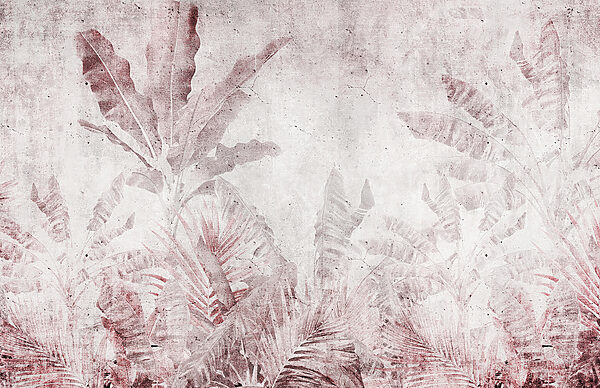 Motif de feuilles tropicales en arrière-plan Motif de feuilles tropicales en arrière-plan