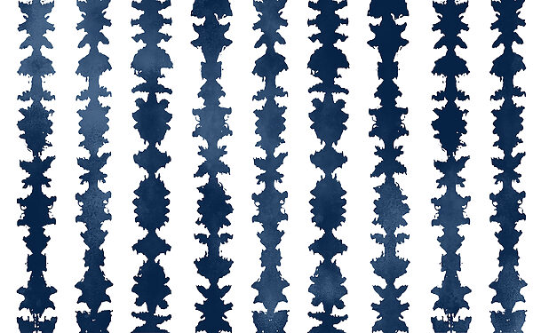 Un motif rayé bleu et blanc Un motif rayé bleu et blanc