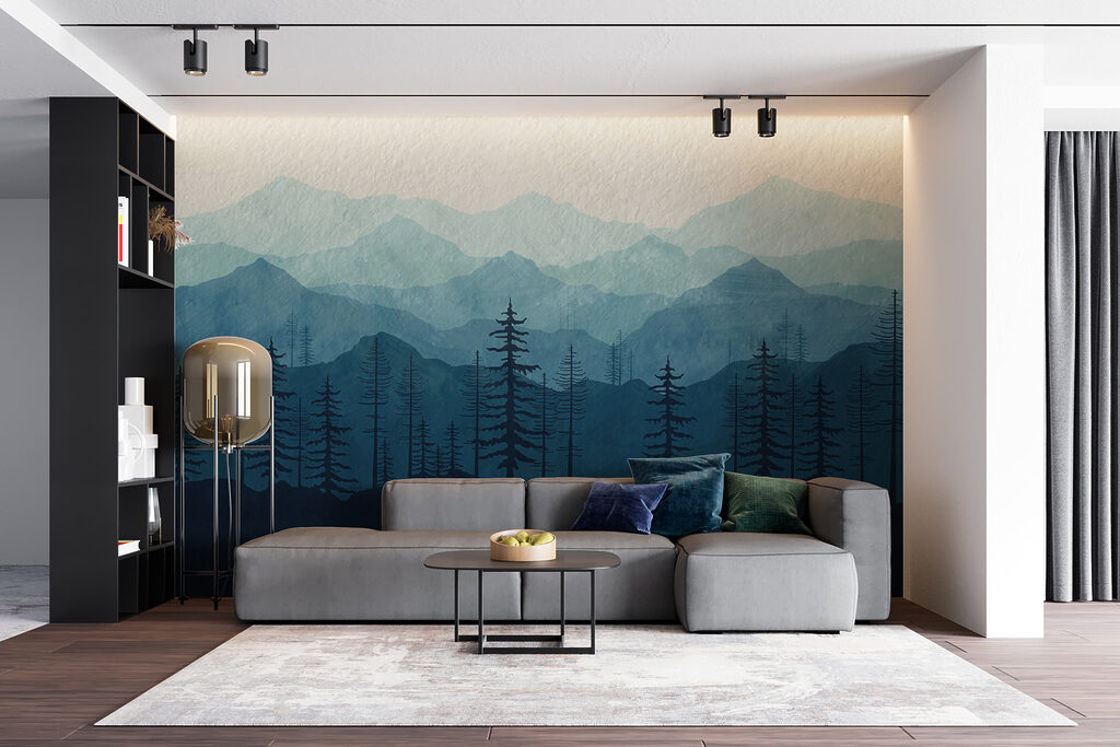 Un paysage de montagnes et d'arbres u98925pig6mr 1024x683 - Un paysage de montagnes et d'arbres