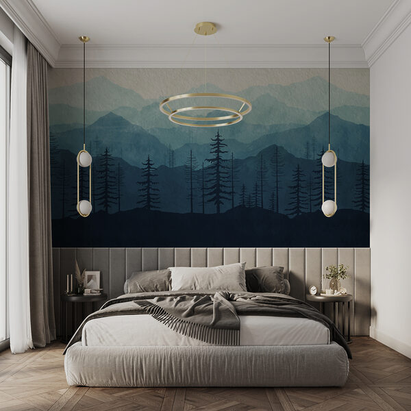 Un paysage de montagnes et d'arbres u98925pib6ms 600x600 - Un paysage de montagnes et d'arbres