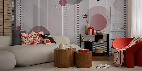 Formes abstraites dans une palette de couleurs douces. Formes abstraites dans une palette de couleurs douces.