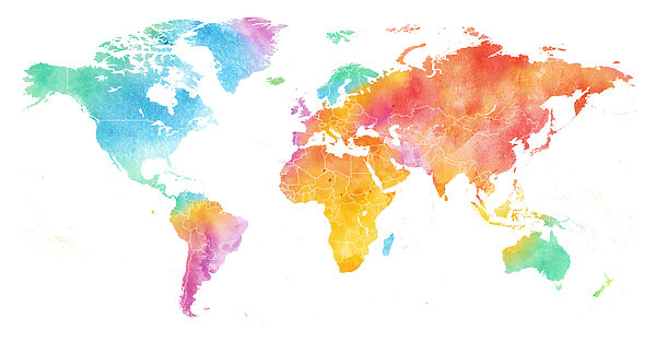 Une carte du monde Une carte du monde