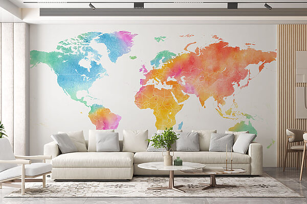 Une carte du monde Une carte du monde